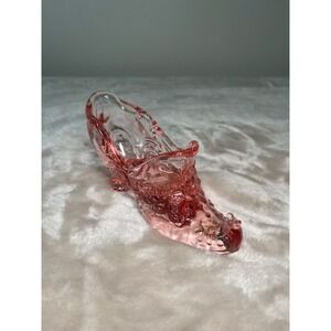 Mosser Glass Co Glass Rose‎ Slipper Pink
